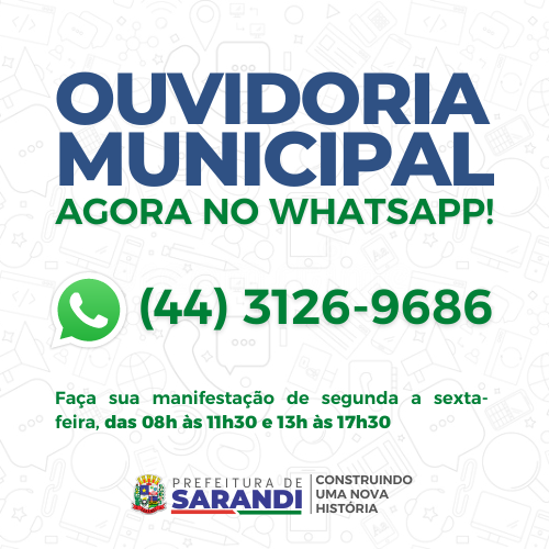Ouvidoria Municipal conta com novo canal de comunicações